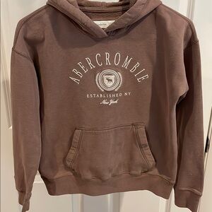 Abercrombie kids Taupe Hoodie size 11/12